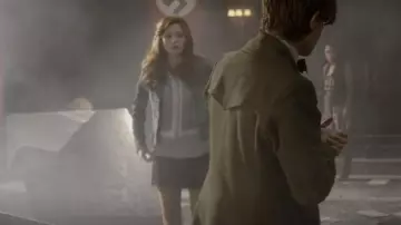 Topshop 80 Denier Ochre Opaque Tights worn by Amy Pond (Karen Gillan) as seen in Doctor Who (S06E08)