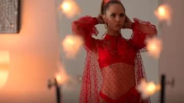 Agent Provocateur Madeli­na Baby­doll worn by Keeley Jones (Juno Temple) as seen in Ted Lasso (S02E04)