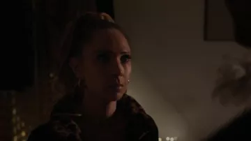 Jennifer Zeuner Jewelry Lou Medium Hoop Earrings worn by Keeley Jones (Juno Temple) as seen in Ted Lasso (S02E07)