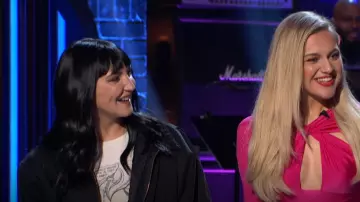 Carhartt Loose Fit Washed Duck Sherpa Lined Coat worn by Julie Michaels as seen in That's My Jam (S02E01)