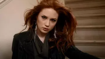 All Saints Marsden Jacket worn by Amy Pond (Karen Gillan) as seen in Doctor Who (S07E01)