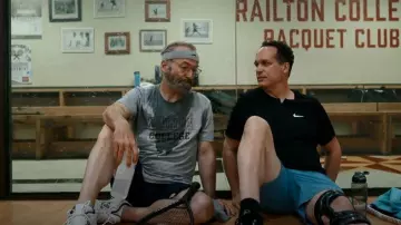Tee Republic Mediocri-tee T-Shirt worn by William Henry Devereaux Jr (Bob Odenkirk) as seen in Lucky Hank (S01E01)