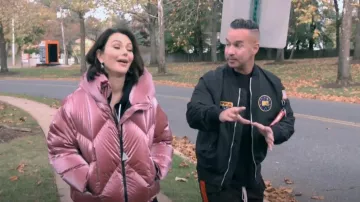 Alpha Industries Apol­lo MA 1 Bomber worn by Mike Sorrentino as seen in Jersey Shore: Family Vacation (S06E10)