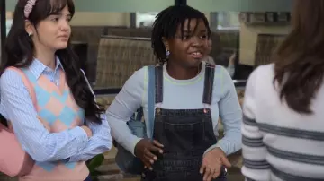 Wild Fable Denim Mini Backpack worn by Jena Diego (Hillary Straney) as seen in Party Down (S03E03)