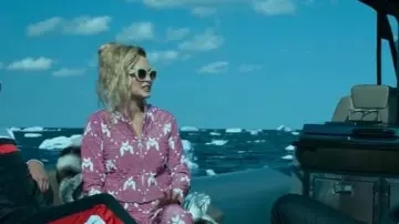 Prada Symbole SPR16W worn by Hannah (Heather Graham) as seen in Extrapolations (S01E01)