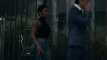 Polène Cross­body Bag worn by Brittany S. Hall as seen in Dear Edward (S01E07)