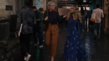 A.L.C. Dais Paper Bag Pantalones usados por Miranda Hobbes (Cynthia Nixon) como se ve en And Just Like That... (S01E08)