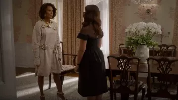 Alaia Bombe Studded Leather Sandals worn by Lisa Todd Wexley (Nicole Ari Parker) as seen in And Just Like That… (S01E02)