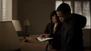 Acne Studios Over­sized Sweat­shirt worn by Tariq St. Patrick (Michael Rainey Jr.) as seen in Power Book II: Ghost (S03E01)