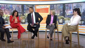 Dion Lee Corset-Bodice à manches longues porté par Dove Cameron tel que vu dans Aujourd’hui le 20 mars 2023