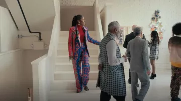 Lisa Folawiyo Lucky Pants worn by Vivian Banks (Cassandra Freeman) as seen in Bel-Air (S02E05)