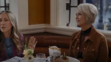 A.L.C. James Top porté par Miranda Hobbes (Cynthia Nixon) comme on le voit dans And Just Like That... (S01E09)