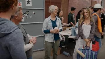 Madewell Griff Tapered Fatigue Pants worn by Miranda Hobbes (Cynthia Nixon) as seen in And Just Like That… (S01E09)