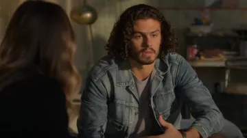 Levi's Type II Trucker Jacket worn by Gael Martinez (Tommy Martinez) as seen in Good Trouble (S05E02)