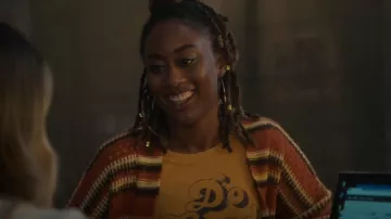 Asos Design Midi Cardi usado por Malika Williams (Zuri Adele) como se ve en Good Trouble (S05E02)