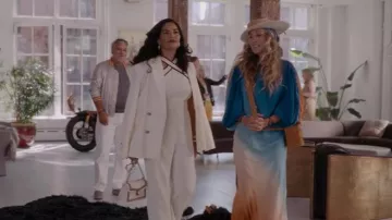 Bvlgari Serpenti Diamond Blast Crossbody Bag worn by Seema Patel (Sarita Choudhury) as seen in And Just Like That… (S01E04)