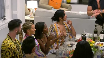 Alexis Vibe Vestido usado por Danielle Olivera visto en Summer House (S07E04)