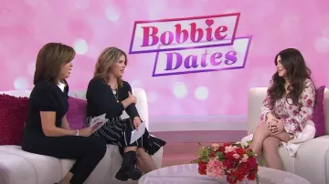 Chemise Paige Marsha portée par Bobbie Thomas comme on le voit dans Today with Hoda & Jenna le 23 mars 2023