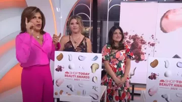 A.L.C. Kinsley Stretch Silk Blouse worn by Hoda Kotb as seen in Today  with Hoda & Jenna on March 24, 2023