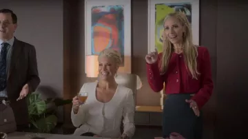 Dion Lee Cut-Detail Mini Skirt worn by Keeley Jones (Juno Temple) as seen in Ted Lasso (S03E02)