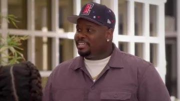 LA Clippers NBA New Era Hat Cap worn by Sherm Jones (Carl Tart) as seen in Grand Crew (Season 2 Episode 4)