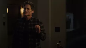 Billy Reid Tuscumbia Plaid Shirt worn by Owen Strand (Rob Lowe) as seen in 9-1-1: Lone Star (S04E10)