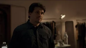 Wrangler Mens Flex Denim Shirt usada por Jack Fletcher (Jason Ritter) como se ve en Accused (S01E09)