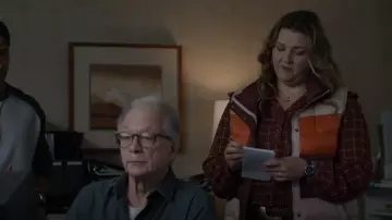 Eddie Bauer StratusTherm Down Vest worn by Claire Muncy (Meredith Holzman) as seen in Alaska Daily (S01E09)