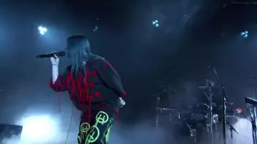 Fake Hoodie worn by Billie Eilish for her Bury a friend live performance at Jimmy Kimmel Live!