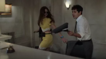 Staud Ciana Top worn by Bennet Ayres (Grace Kaufman) as seen in The Watchful Eye (S01E10)