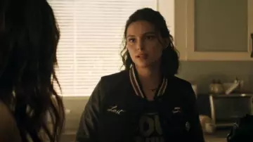 Coach Varsity Jacket worn by Sarah Cushing (Inde Navarrette) as seen in Superman & Lois (S03E03)