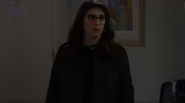 Rails Easton Wool Blend Veste portée par Kat (Mayim Bialik) comme on le voit dans Call Me Kat (S03E19)