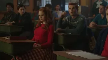 Grace Karin Ceinture élastique extensible pour femmes Ceintures élastiques de 3 pouces de large des années 1950 portées par Cheryl Blossom (Madelaine Petsch) comme on le voit dans Riverdale (S07E01)
