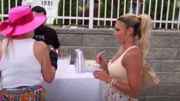 Pretty Chaos Boutique Carrie Bodysuit usado por Danielle Cabral como se ve en The Real Housewives of New Jersey (S13E08)