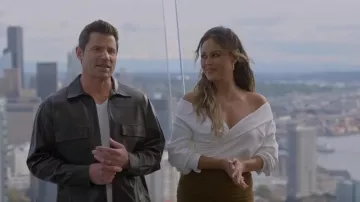 RtA Madeline Top usado por Vanessa Minnillo como se ve en Love Is Blind (S04E06)