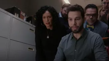 Ted Baker Dvana Sweater worn by Francey (Rosa Arredondo) as seen in So Help Me Todd (S01E16)