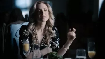 Ba&sh Crissy Dress worn by Mrs. Ellsworth (Kristin Carey) as seen in The Company You Keep (S01E06)