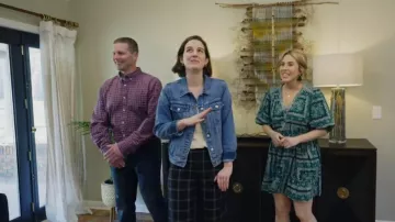 Anthropologie Is­abel Mi­ni Dress worn by Erin Napier as seen in Home Town (S07E16)