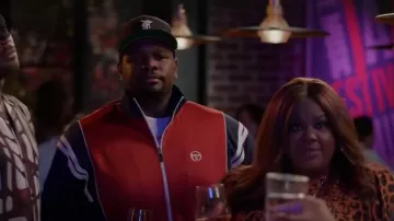 Sergio Tacchini Sciroc­co Track Top worn by Sherm Jones (Carl Tart) as seen in Grand Crew (S02E05)