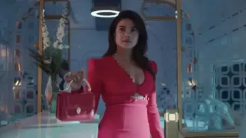 Leather handbag worn by Nadia Sinh (Priyanka Chopra) as seen in Citadel (Season 1)