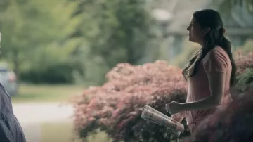 Columbia Trek Short-Sleeve Tee for Ladies worn by Melissa Gimble (Cecily Strong) as seen in Schmigadoon! (S02E01)