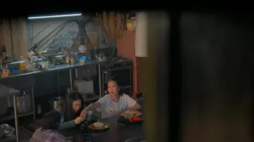 Wildfox Vanilla & Vibrant 'Lovers' Proud Billie Crop Tee worn by Sumi (Kara Wang) as seen in Good Trouble (S05E04)