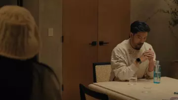 Kapital Bandana Bivouac paisley-print sweatshirt worn by George Nakai (Joseph Lee) as seen in BEEF (S01E01)