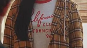 California San Francisco Club 94 Tee worn by Alice Kwan (Sherry Cola) in Good Trouble TV series (S05E04)