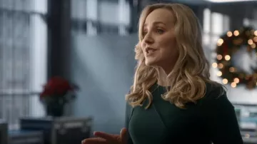 Roland Mouret Hisley 3/4-Sleeve Crepe Vestido usado por Marissa Morgan (Geneva Carr) como se ve en Bull (S06E08)