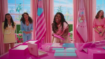 Barbie (played by Alexandra Shipp) outfits on Barbie