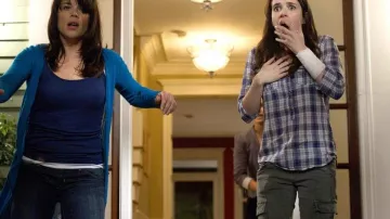 The khaki pants worn by Jill Roberts (Emma Roberts) in the movie Scream 4