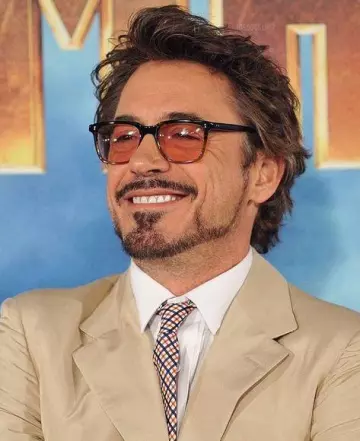 The orange-lens sunglasses worn by Robert Downey Jr. for the Iron Man 2 premiere photocall in Los Angeles on April 23, 2010