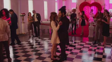 Mansur Gavriel Square Toe Mary Jane Flats worn by Annie Mouradian (Zosia Mamet) as seen in The Flight Attendant (S02E08)
