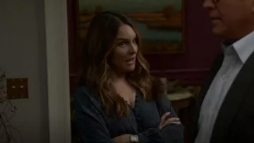 Joie Shariana Top worn by Isabella Colón (Yara Martinez) as seen in Bull (S06E08)